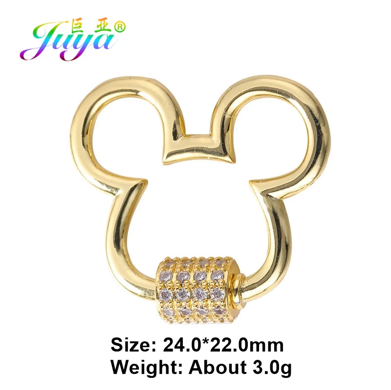 Rhinestone Carabiner Clasp for Jewellery Making — product view 13
