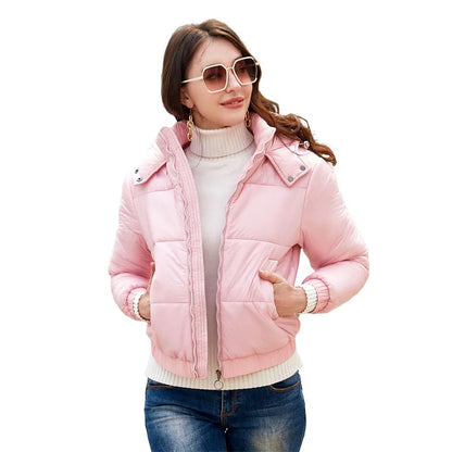 Women's Hooded Padded Winter Jacket — original product gallery image 6