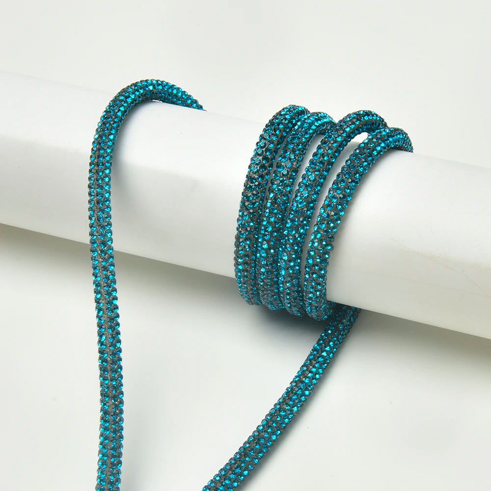 Crystal Rhinestone Drawstring Cord & Aglet Accessories — product view 35
