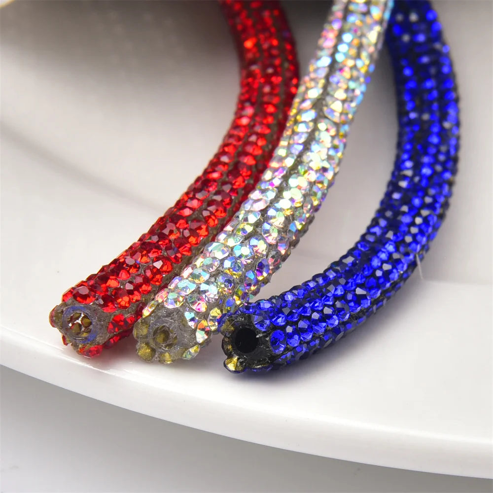 Crystal Rhinestone Drawstring Cord & Aglet Accessories — product view 2