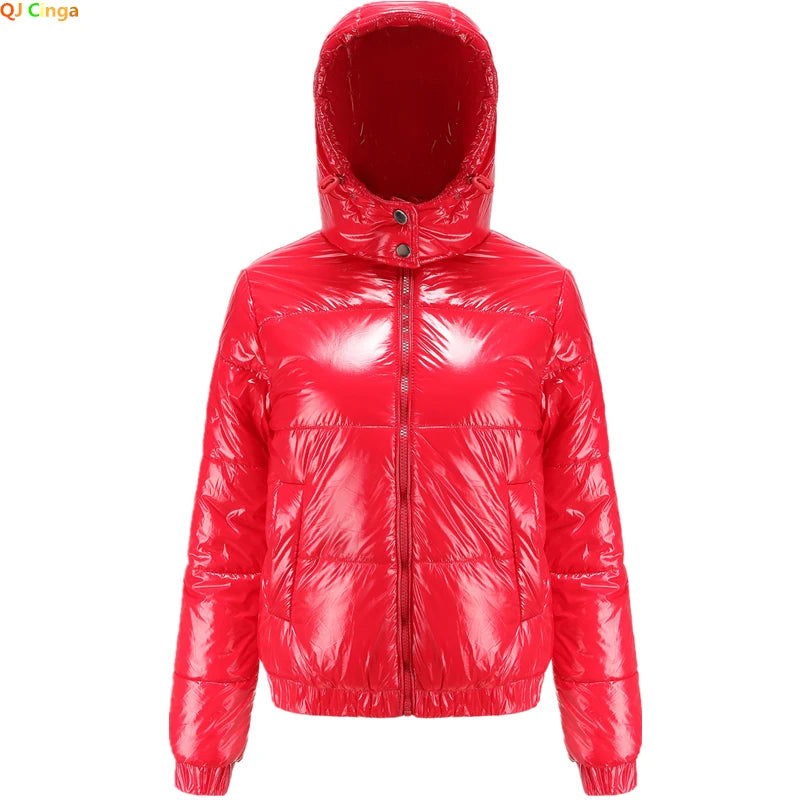 Women's Hooded Padded Winter Jacket — original product gallery image 1