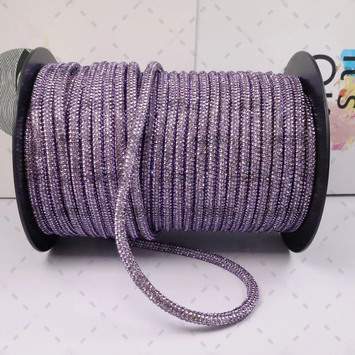 Crystal Rhinestone Craft Cord — 6 mm, 5 m — product view 7