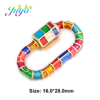 Rhinestone Carabiner Clasp for Jewellery Making — product view 43