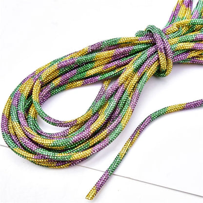 Crystal Rhinestone Drawstring Cord & Aglet Accessories — product view 17
