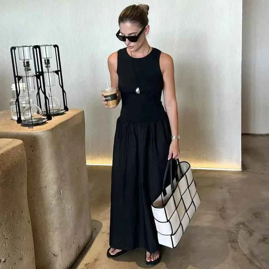 Women's Sleeveless Long Dress