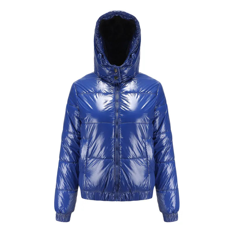 Women's Hooded Padded Winter Jacket — original product gallery image 4