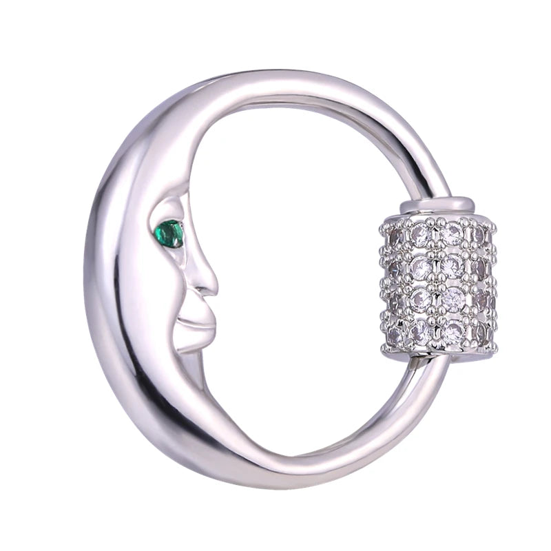 Rhinestone Carabiner Clasp for Jewellery Making — product view 27