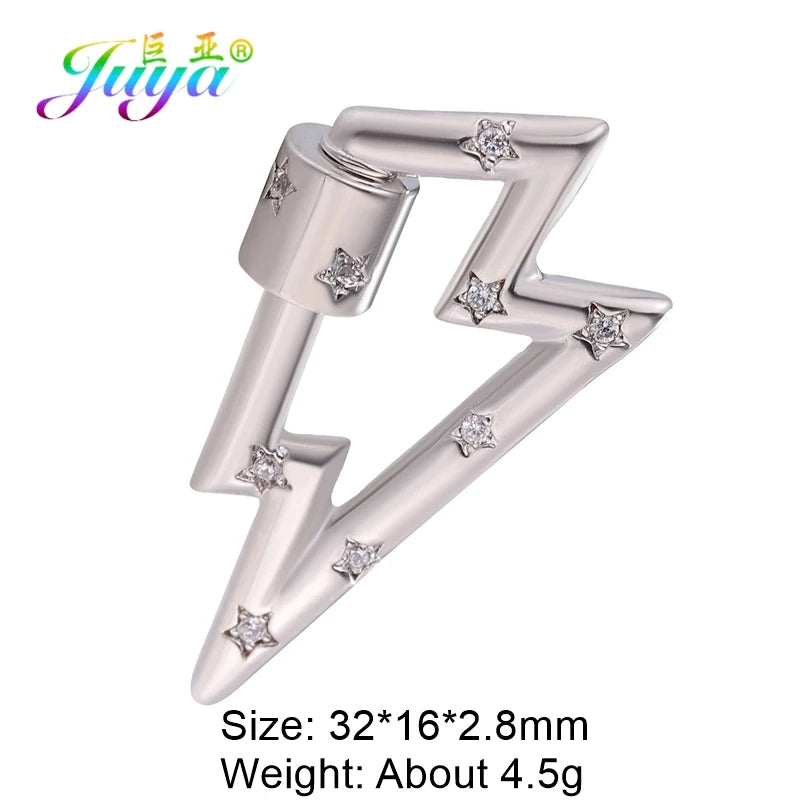 Rhinestone Carabiner Clasp for Jewellery Making — product view 34