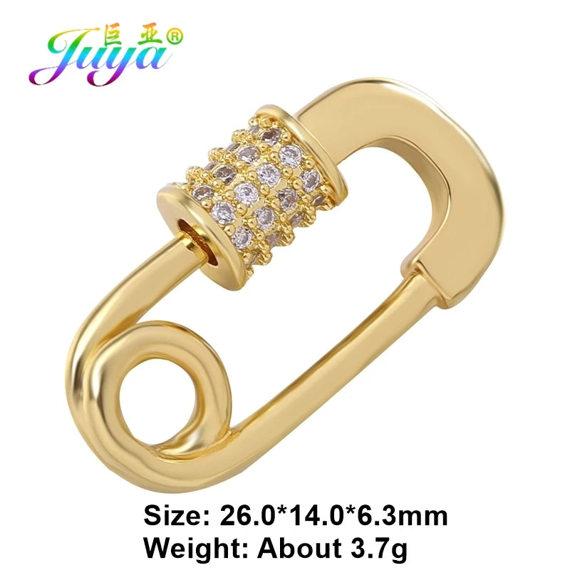 Rhinestone Carabiner Clasp for Jewellery Making — product view 23