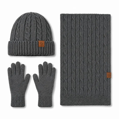 Men's Winter Hat, Scarf & Gloves Set — 2 or 3 Pieces — original product gallery image 5