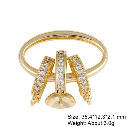 Rhinestone Carabiner Clasp for Jewellery Making — product view 10
