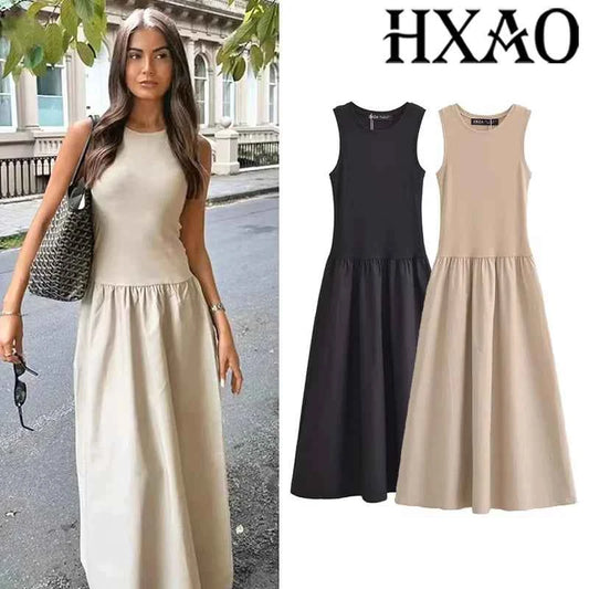 Women's Sleeveless Long Dress