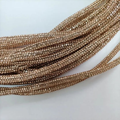 Crystal Rhinestone Cotton Cord — 5/6 mm, 50 yd — product view 16