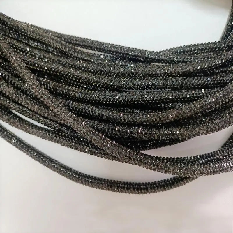 Crystal Rhinestone Cotton Cord — 5/6 mm, 50 yd — product view 11