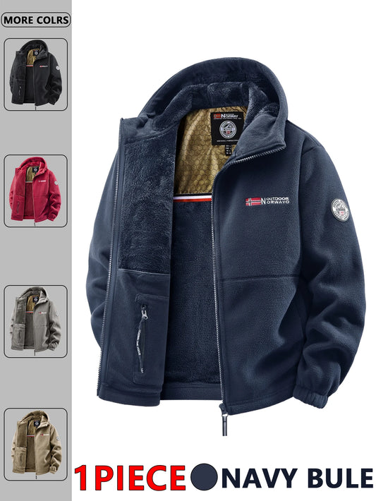 Men's Casual Hooded Jacket