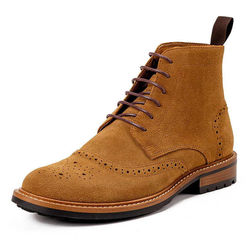 Botines altos de hombre