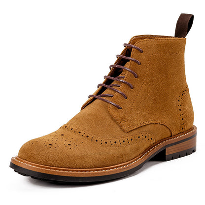 Botines altos de hombre
