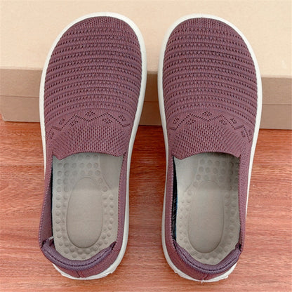 Zapatos de tela de Pekín antiguos de primavera para mujer, transpirables, planos