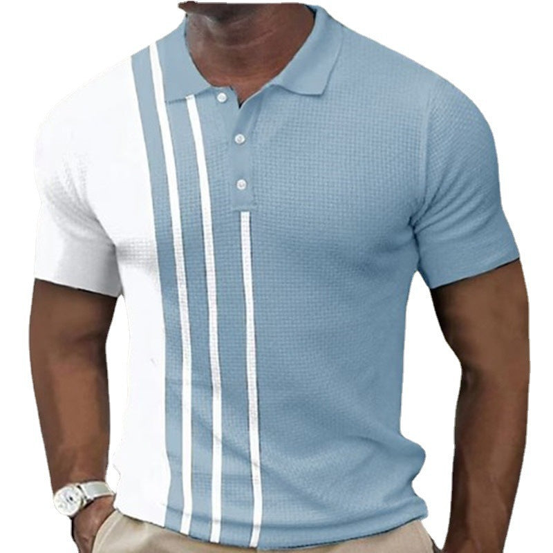 Camiseta de golf de verano para hombre, estilo europeo y americano