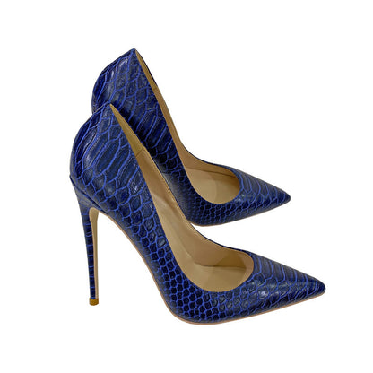 Zapatos de tacón de aguja de punta para mujer