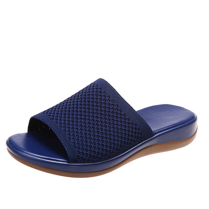 Zapatos de Mujer Sandalias Planas de Verano Zapatillas Casuales para Interiores y Exteriores para Zapatos de Playa