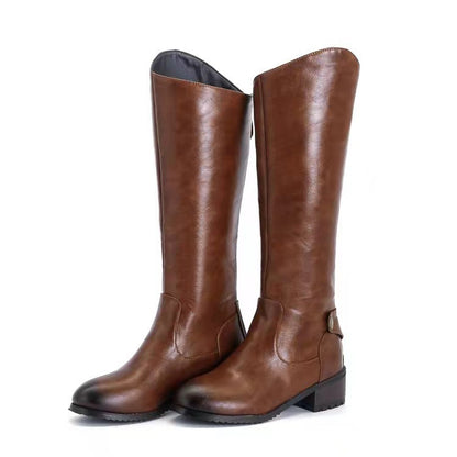 Zapatos de Mujer Casual Botas Altas de Moda Caballero para Mujer