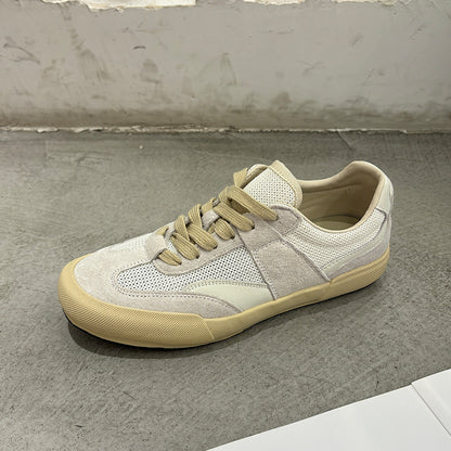 Zapatillas de entrenamiento de mujer de malla transpirable con suela blanda