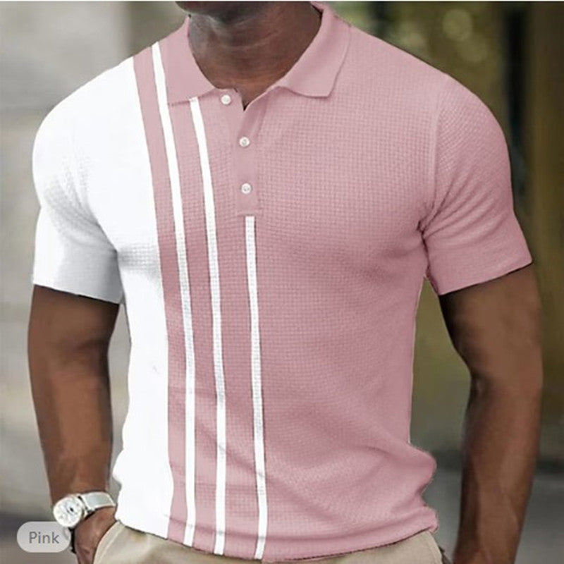 Camiseta de golf de verano para hombre, estilo europeo y americano