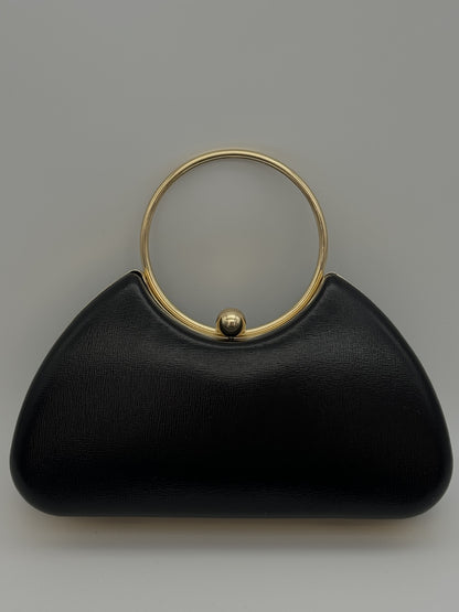 Bolso de Noche y Cartera de Mano para Mujer, Bolso con Marco Metálico Minimalista, Bolso de Fiesta de Moda