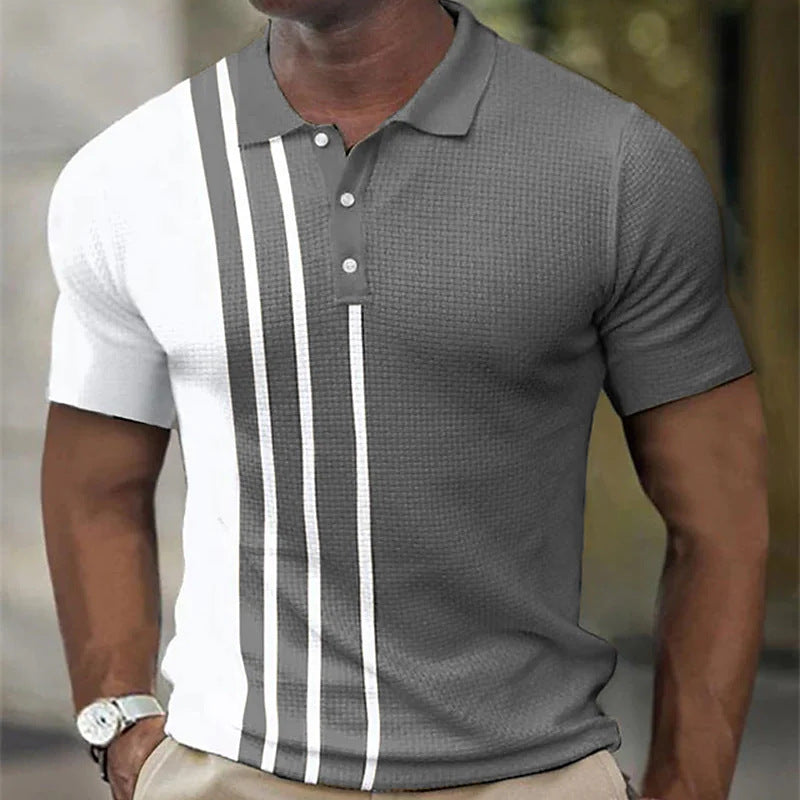 Camiseta de golf de verano para hombre, estilo europeo y americano